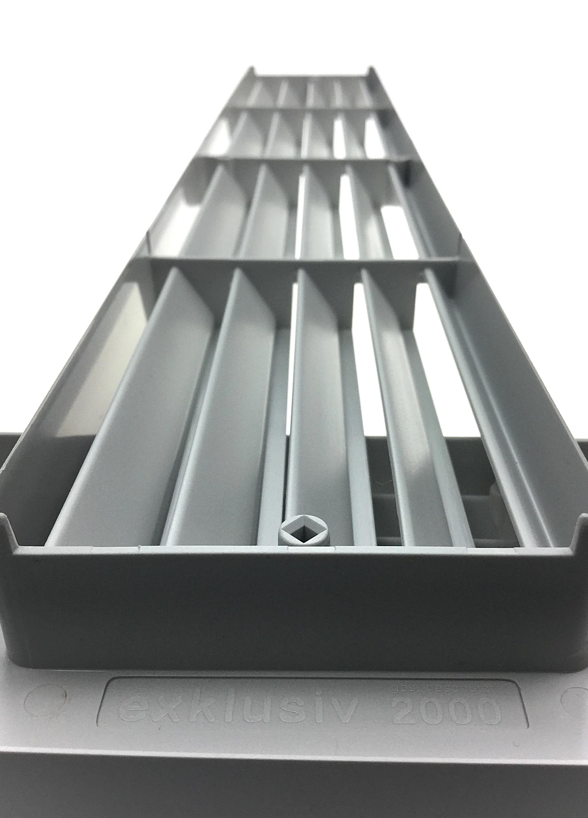 L&uuml;ftungsgitter Kunststoff Lichtgrau