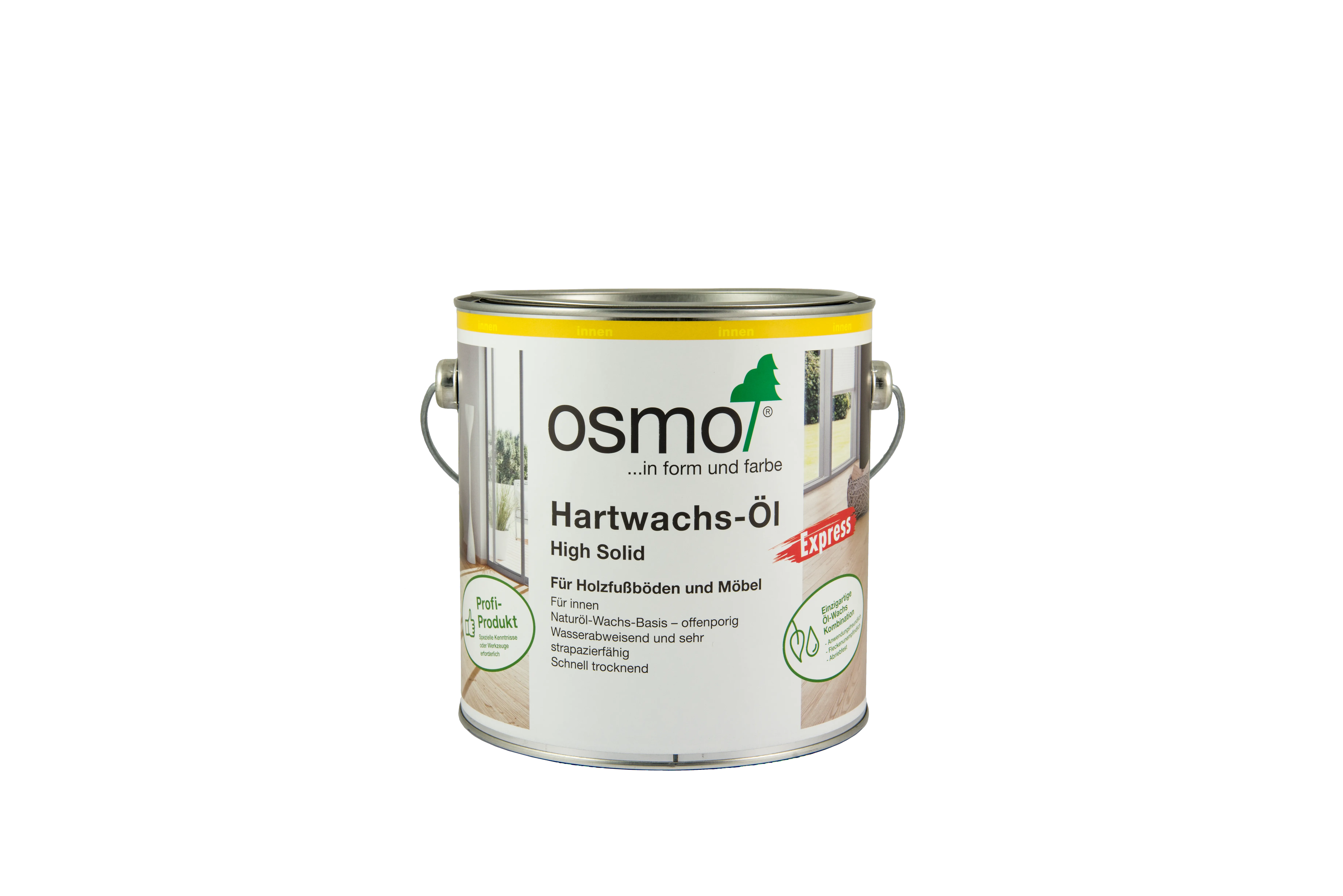 Osmo Hartwachs-&Ouml;l Express     2,50 Liter