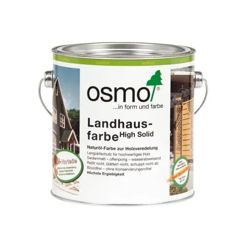 Osmo-Landhausfarbe Steingrau 5,0 Liter