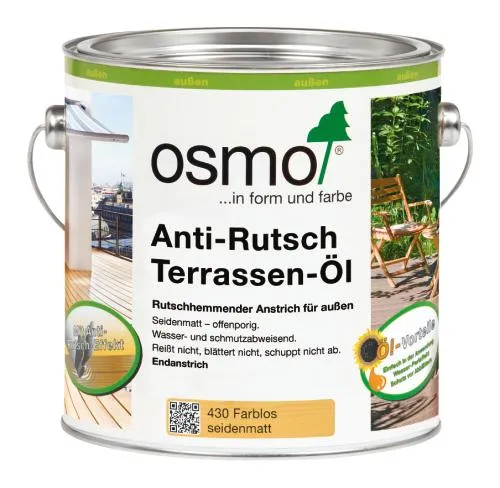 Osmo Anti-Rutsch-Terrassen&ouml;l 2,50 Liter