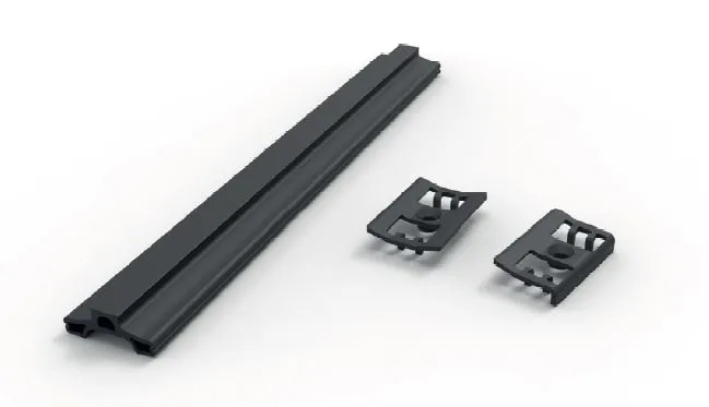 21mm Nutleiste schwarz